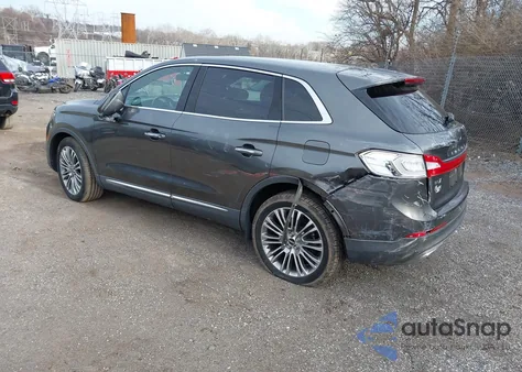 2017 Lincoln Mkx Reserve z USA, uszkodzony, nr VIN 2LMPJ6LR2HBL30368